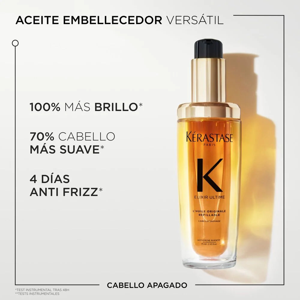KERASTASE ELIXIR ULTIME Huile Original Recargable 75ml