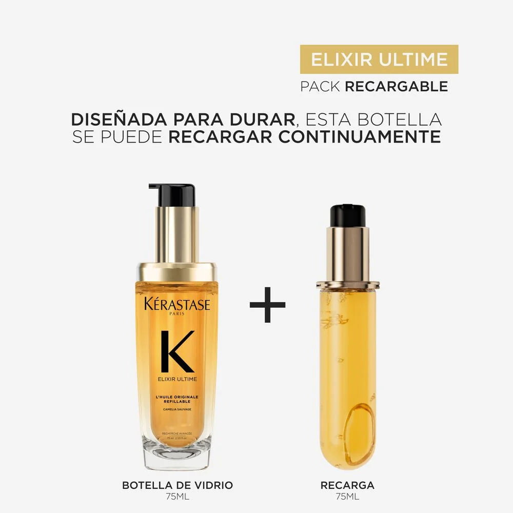 KERASTASE ELIXIR ULTIME Huile Original Recargable 75ml