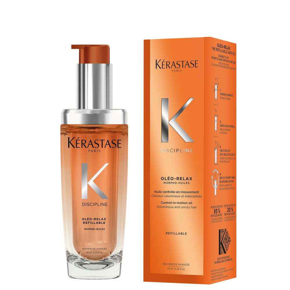 KERASTASE DISCIPLINE Huile Oleo-Relax Recargable 75ml Discipline Oléo-Relax Refillable 75ml 75 ml Kerastase - Discipline