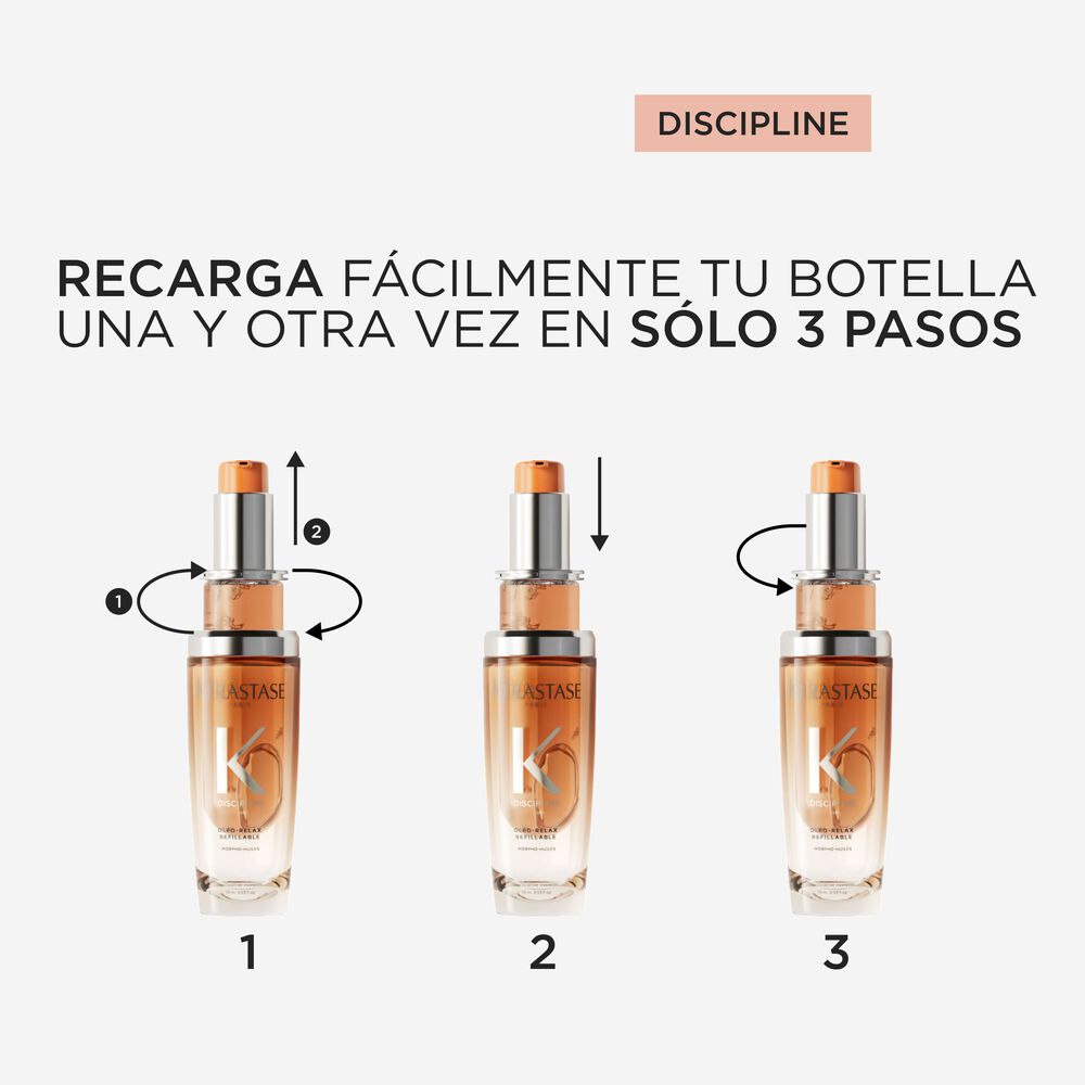 KERASTASE DISCIPLINE Huile Oleo-Relax Recargable 75ml Discipline Oléo-Relax Refillable 75ml 75 ml Kerastase - Discipline