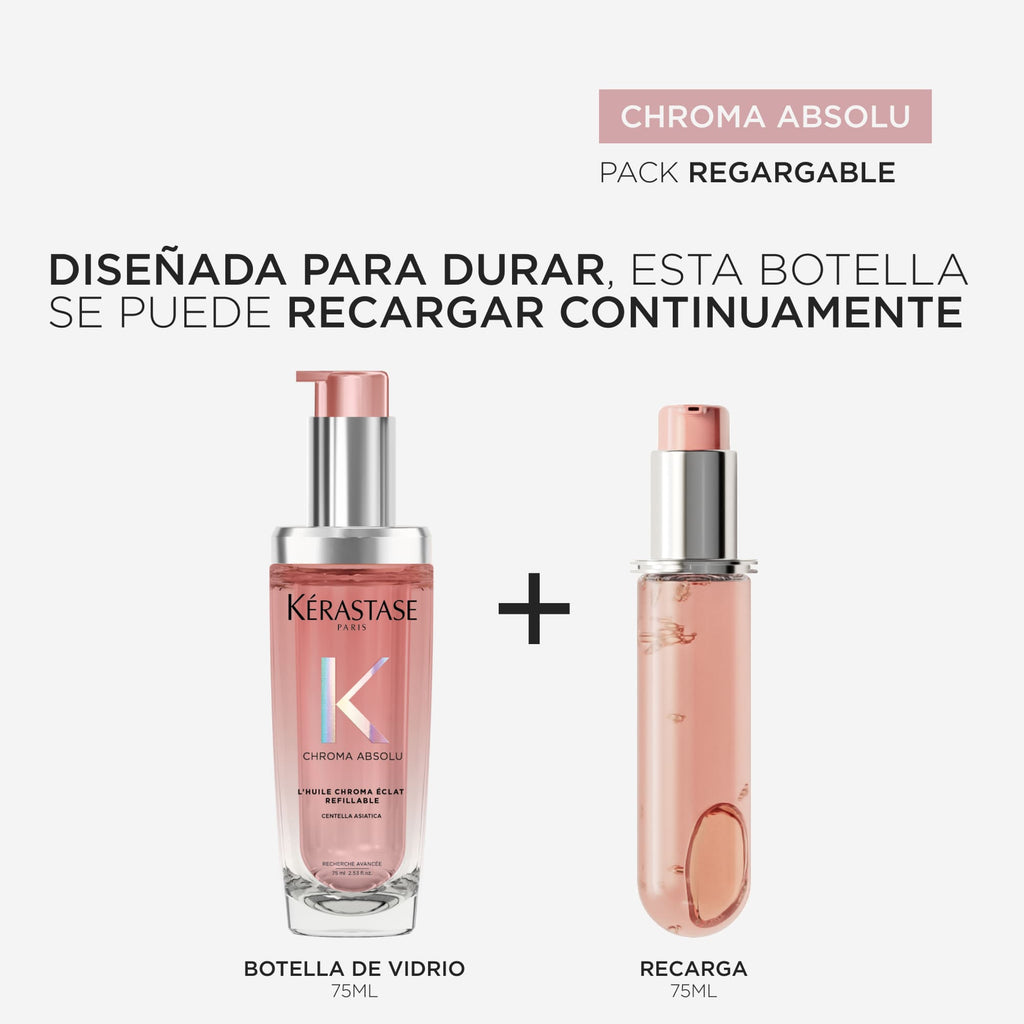 KERASTASE CHROMA ABSOLU Huile Chroma Eclat Recargable 75ml