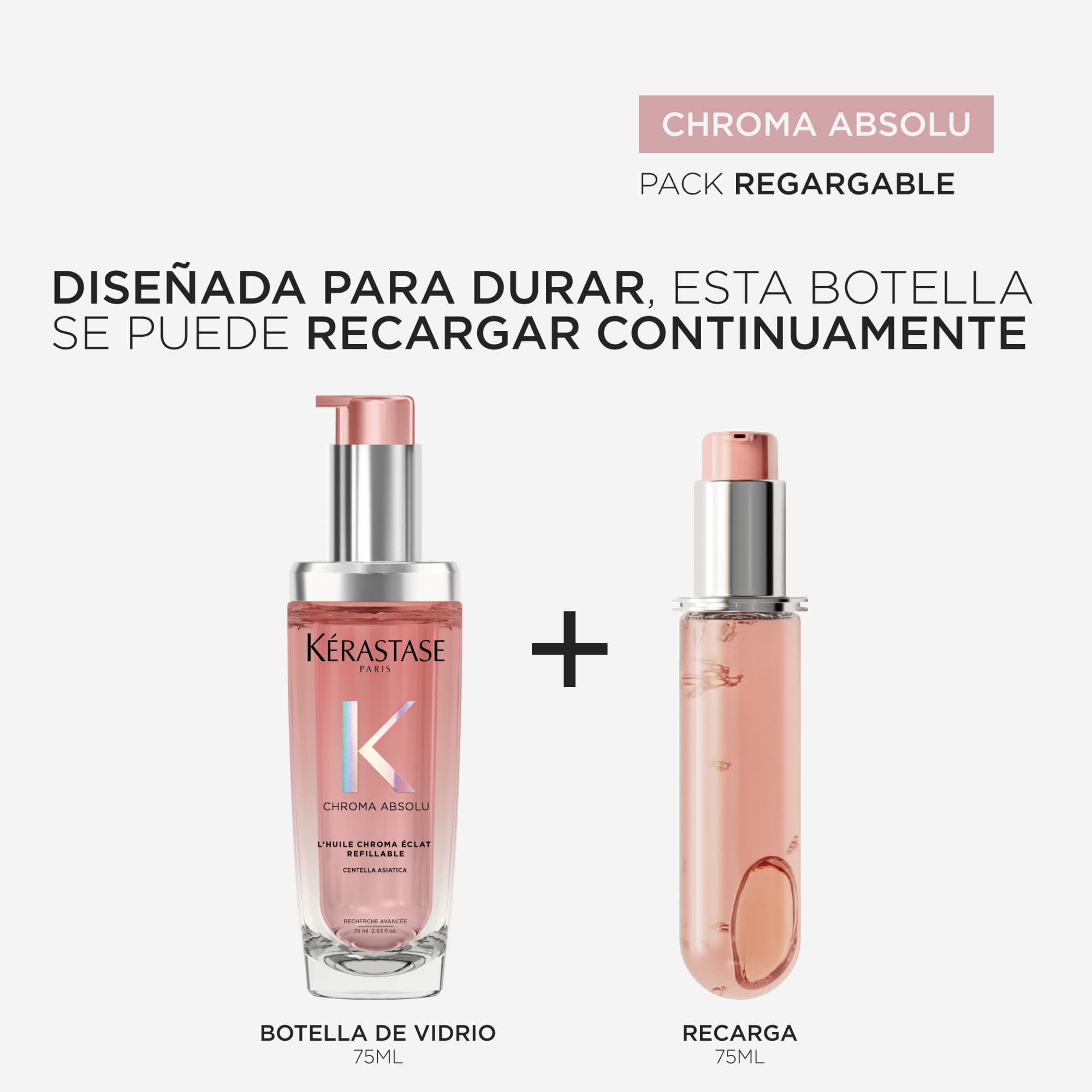 KERASTASE CHROMA ABSOLU Huile Chroma Eclat Recargable 75ml