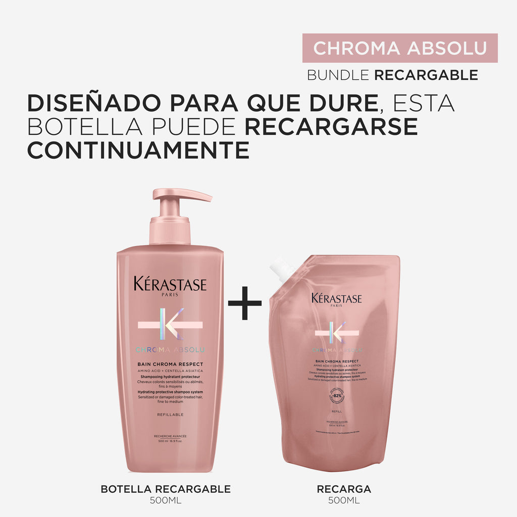 Kérastase Chroma Absolu Bain Chroma Respect 500ml (Recarga)