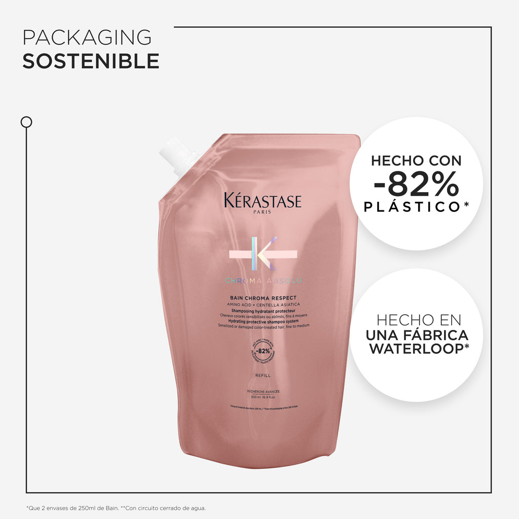 Kérastase Chroma Absolu Bain Chroma Respect 500ml (Recarga)