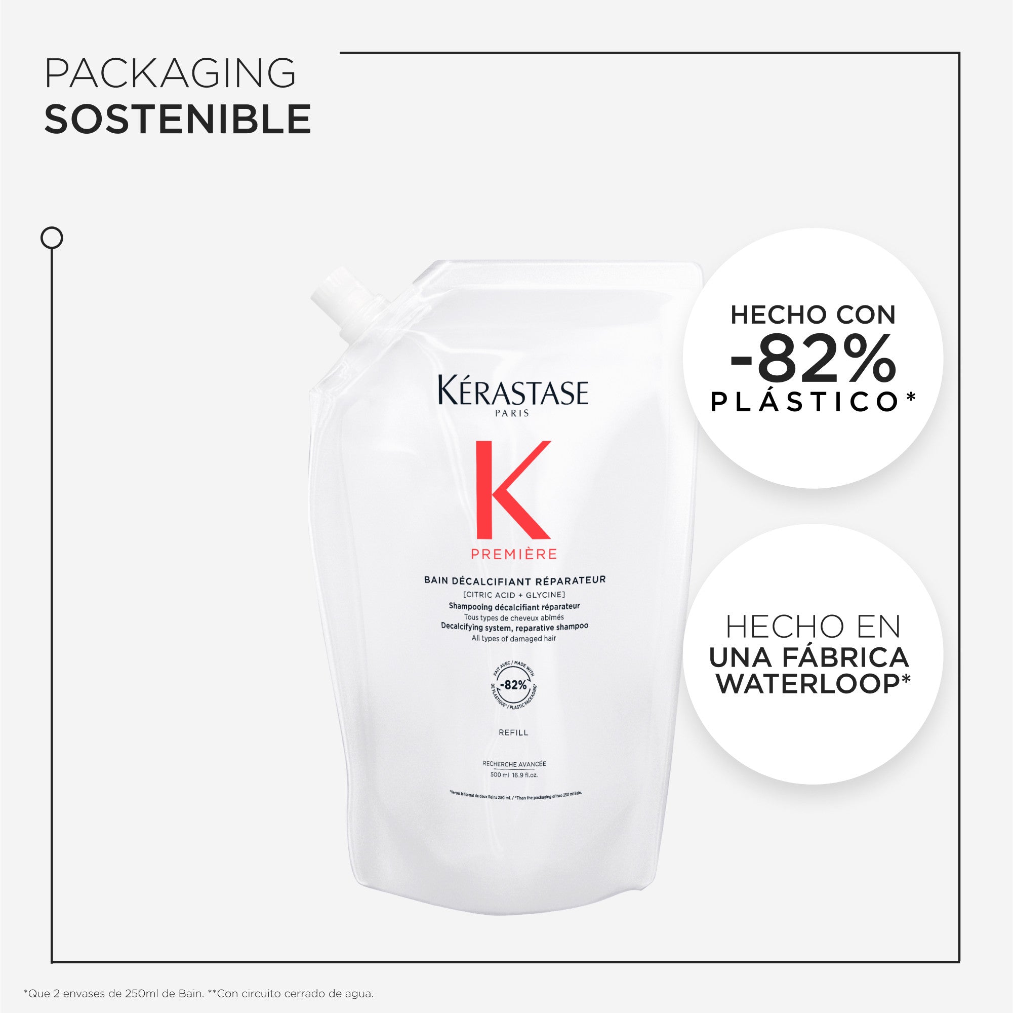 Kérastase Premiere Bain Delcacifiant Reparateur 500ml (Recarga)
