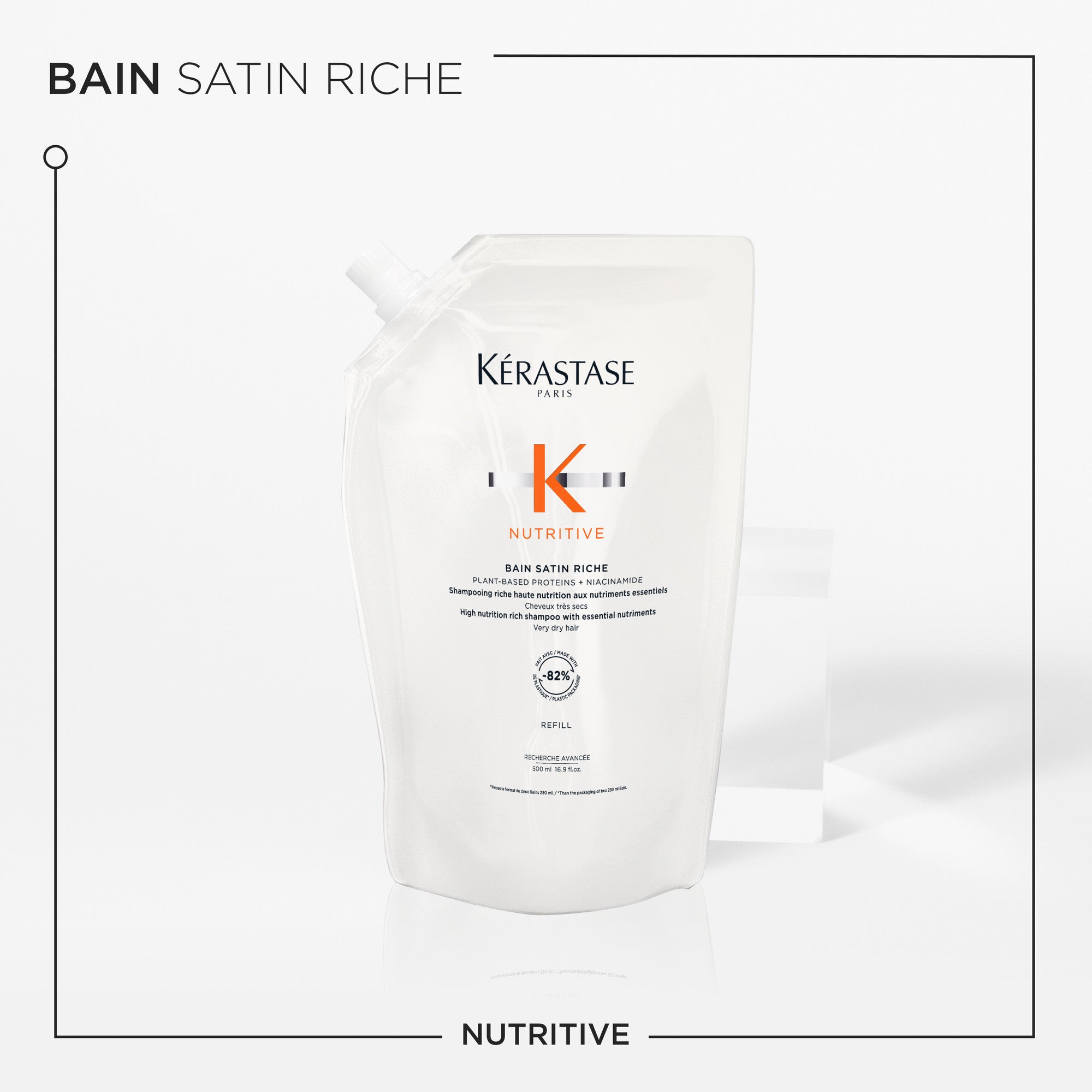 Kérastase Nutritive Bain Satin Riche 500ml (Recarga)