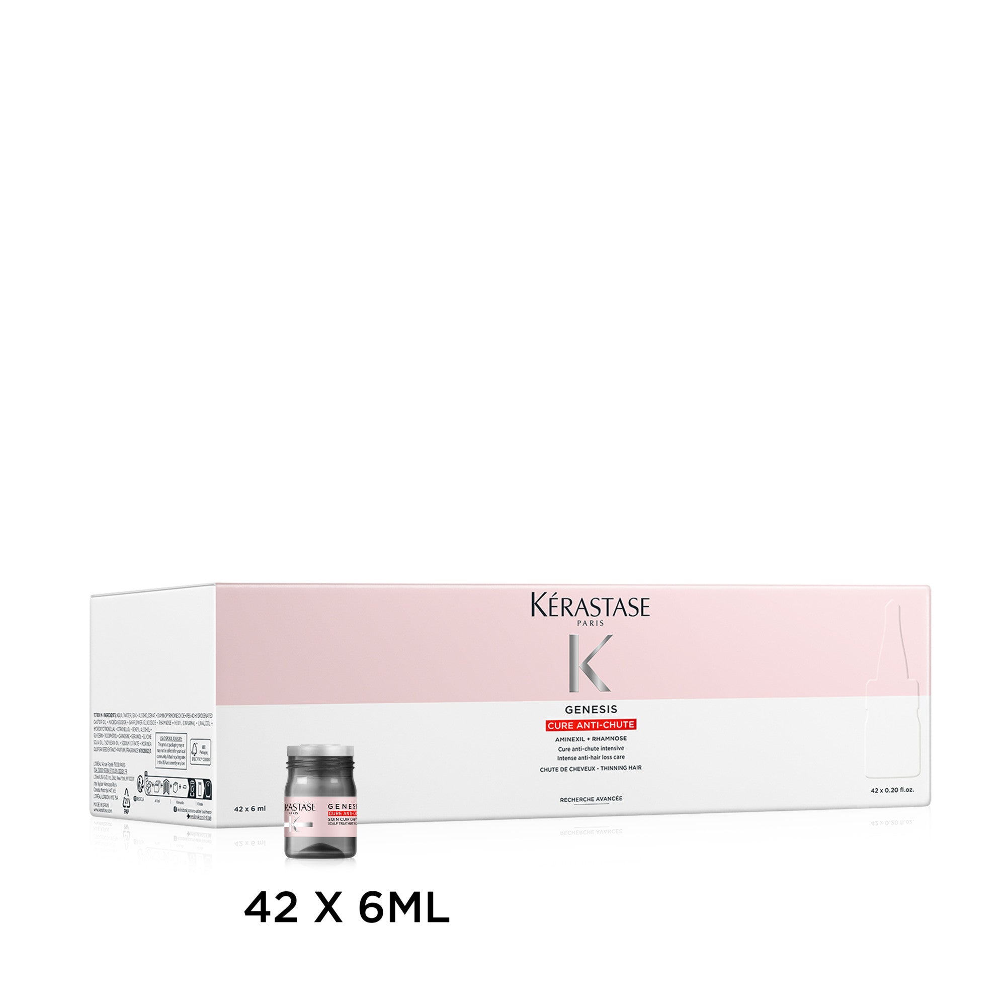 KERASTASE GENESIS Cure Anti-chute Ampollas Anti-Caída 42x6ml