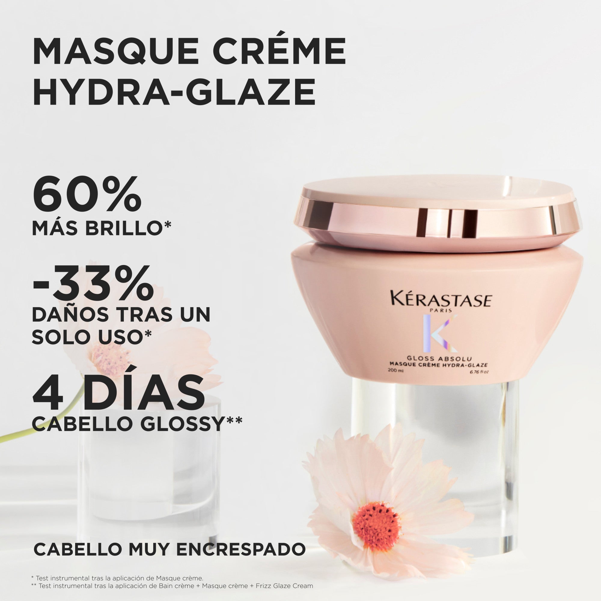 MASQUE CRÈME HYDRA-GLAZE Mascarilla200ml  Kerastase - Gloss Absolu
