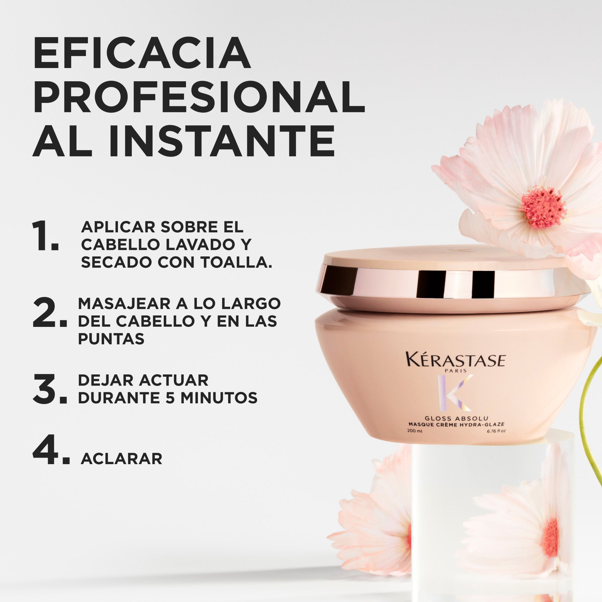 MASQUE CRÈME HYDRA-GLAZE Mascarilla200ml  Kerastase - Gloss Absolu