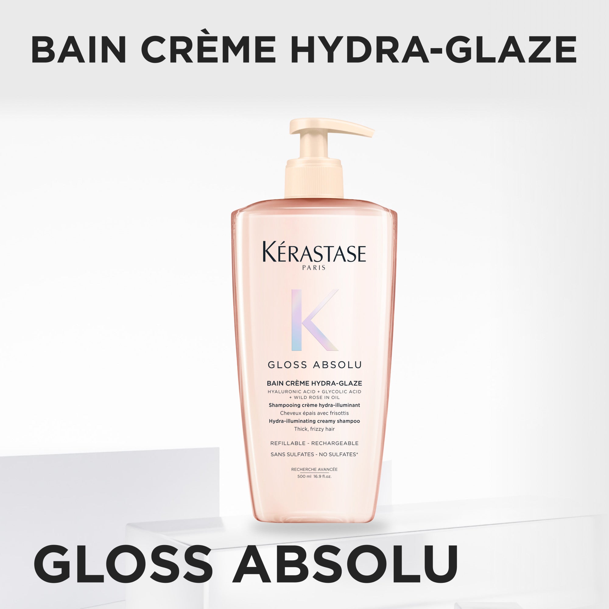Kérastase Gloss Absolu Creme Bain Crème Hydra-Glaze 500ml