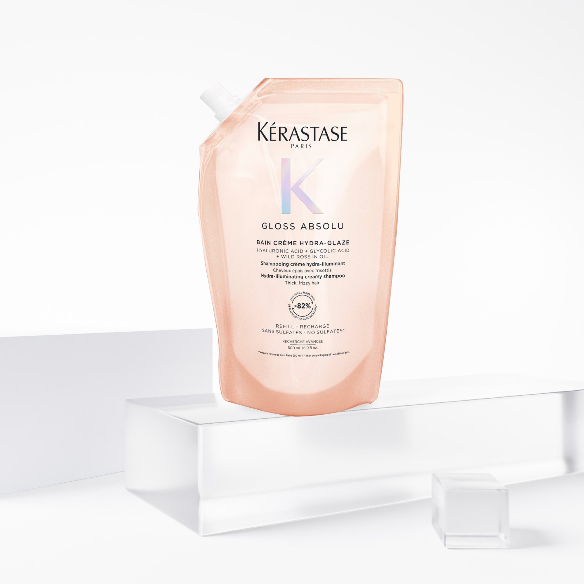 Kérastase Gloss Absolu Creme Bain Crème Hydra-Glaze 500ml (Recarga)
