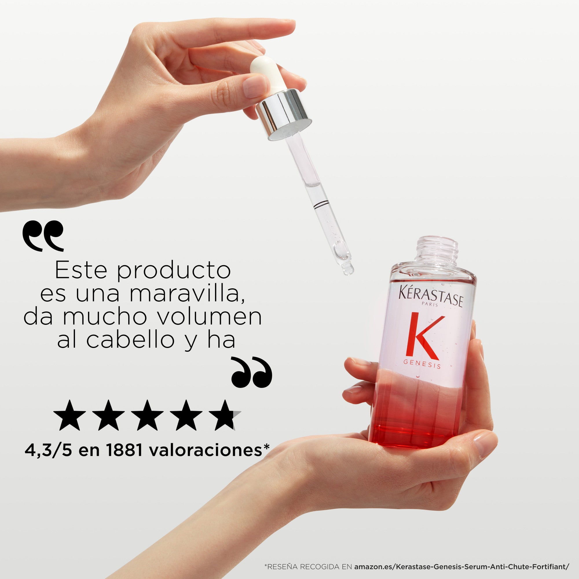 Kérastase Genesis Sérum Anti-Chute Fortifiant Tratamiento Anticaída (Tamaño Mini) 30ml
