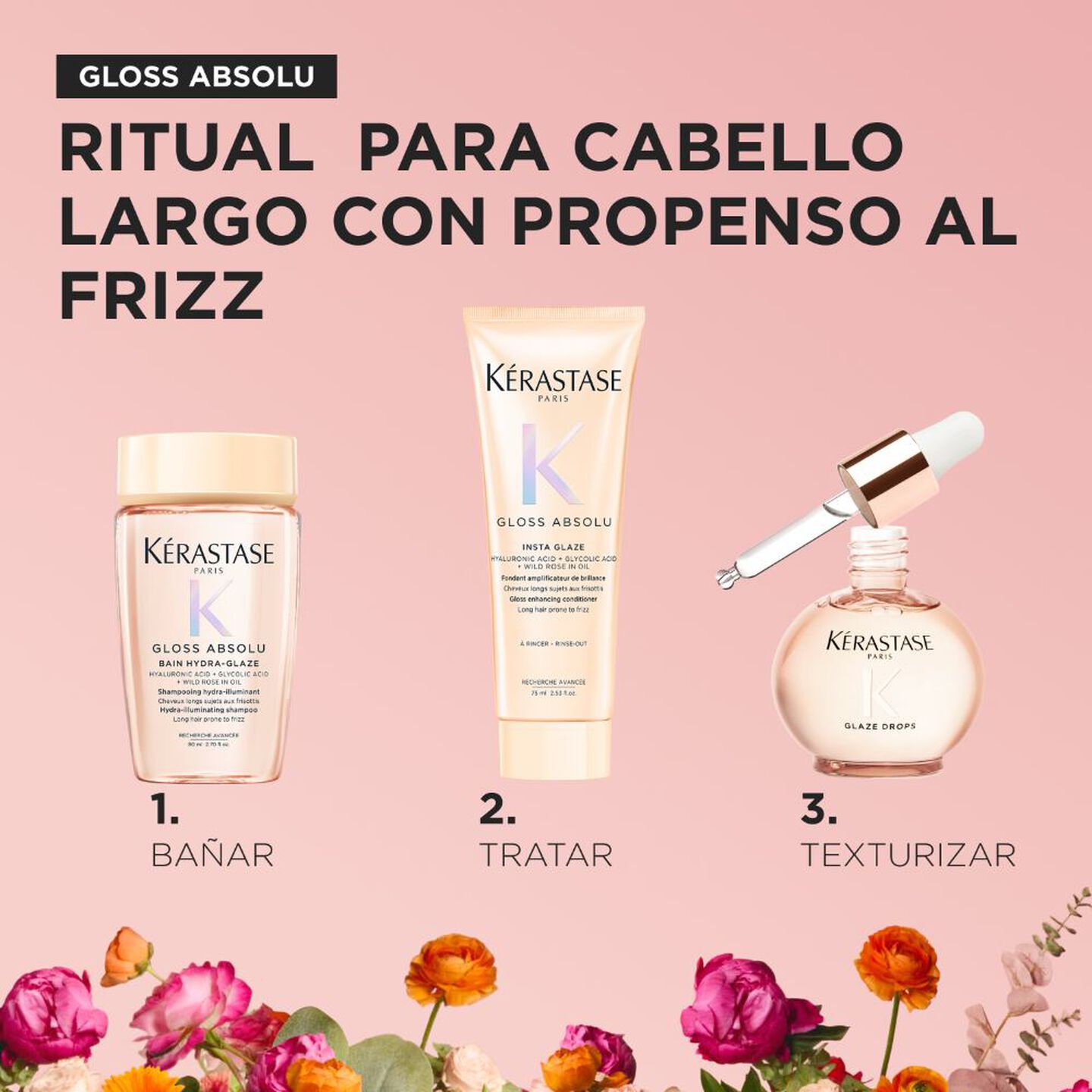 Kérastase Gloss Absolu K GLOSS TRIO TS OIL SPRING 26 SET