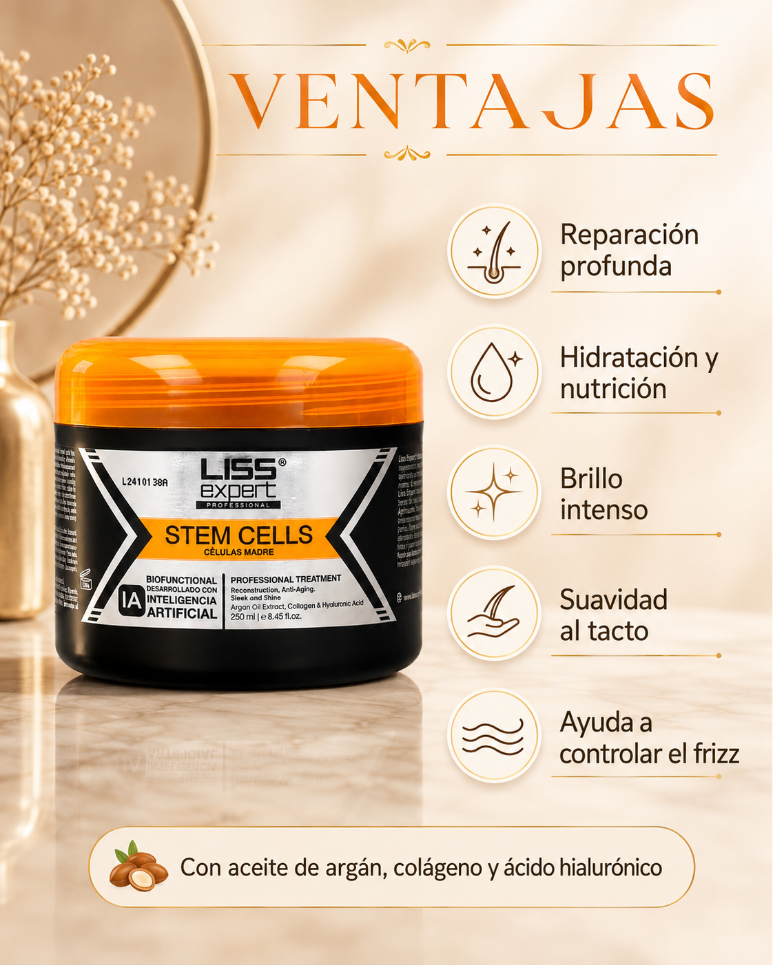 Liss Expert Alisante Células Madre Inteligencia Artificial 250ml