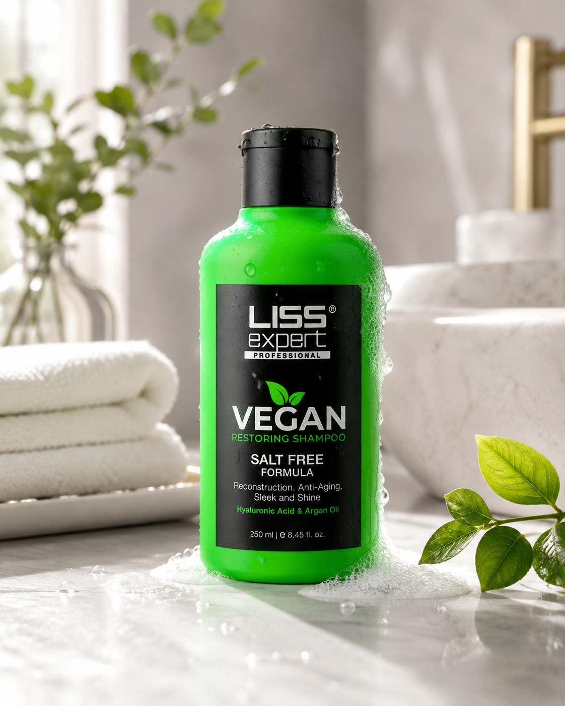 Liss Expert Vegan Restoring Champú Reconstructor sin Sal 250ml