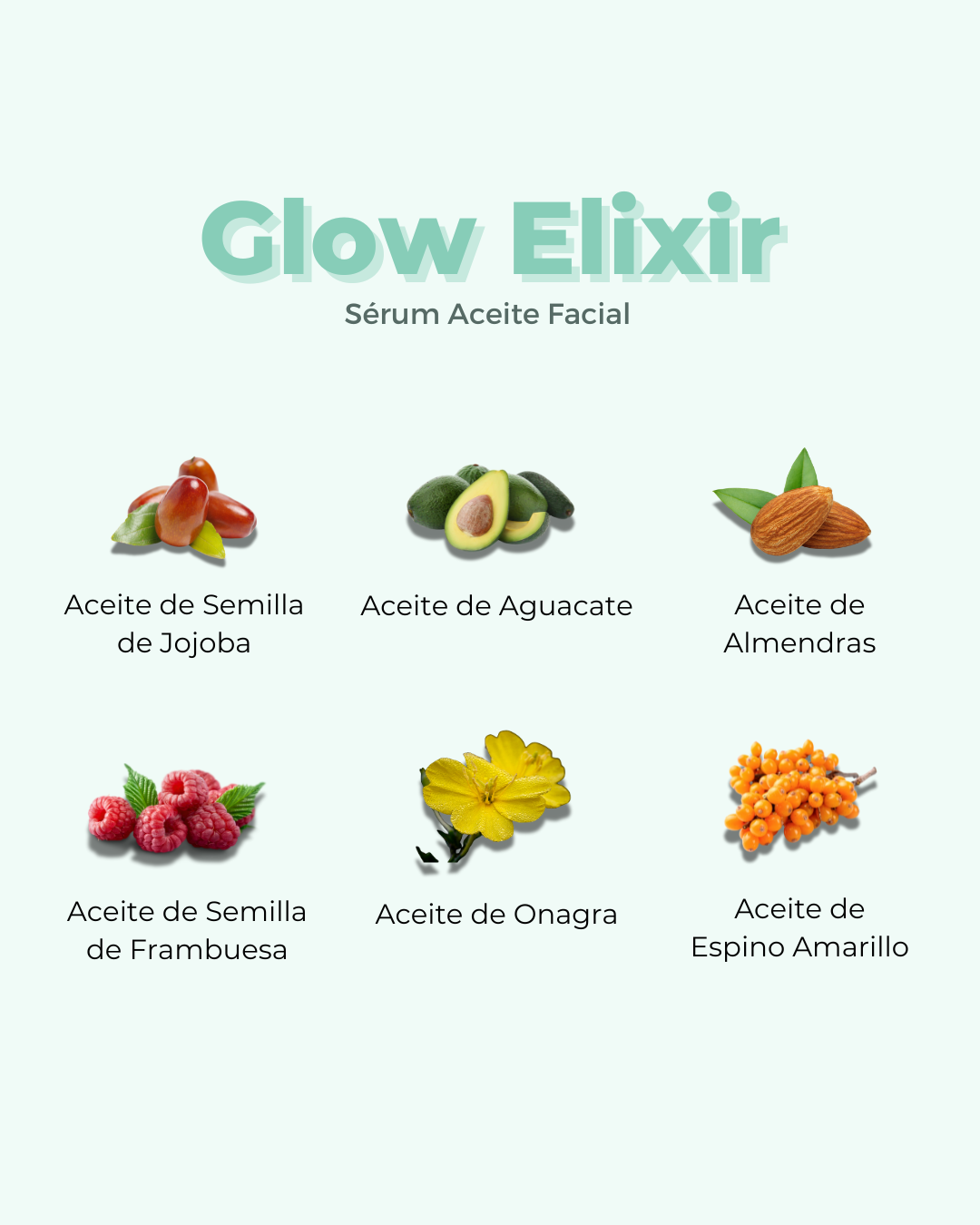 Sérum Aceite Facial ECO Iluminador GLOW ELIXIR