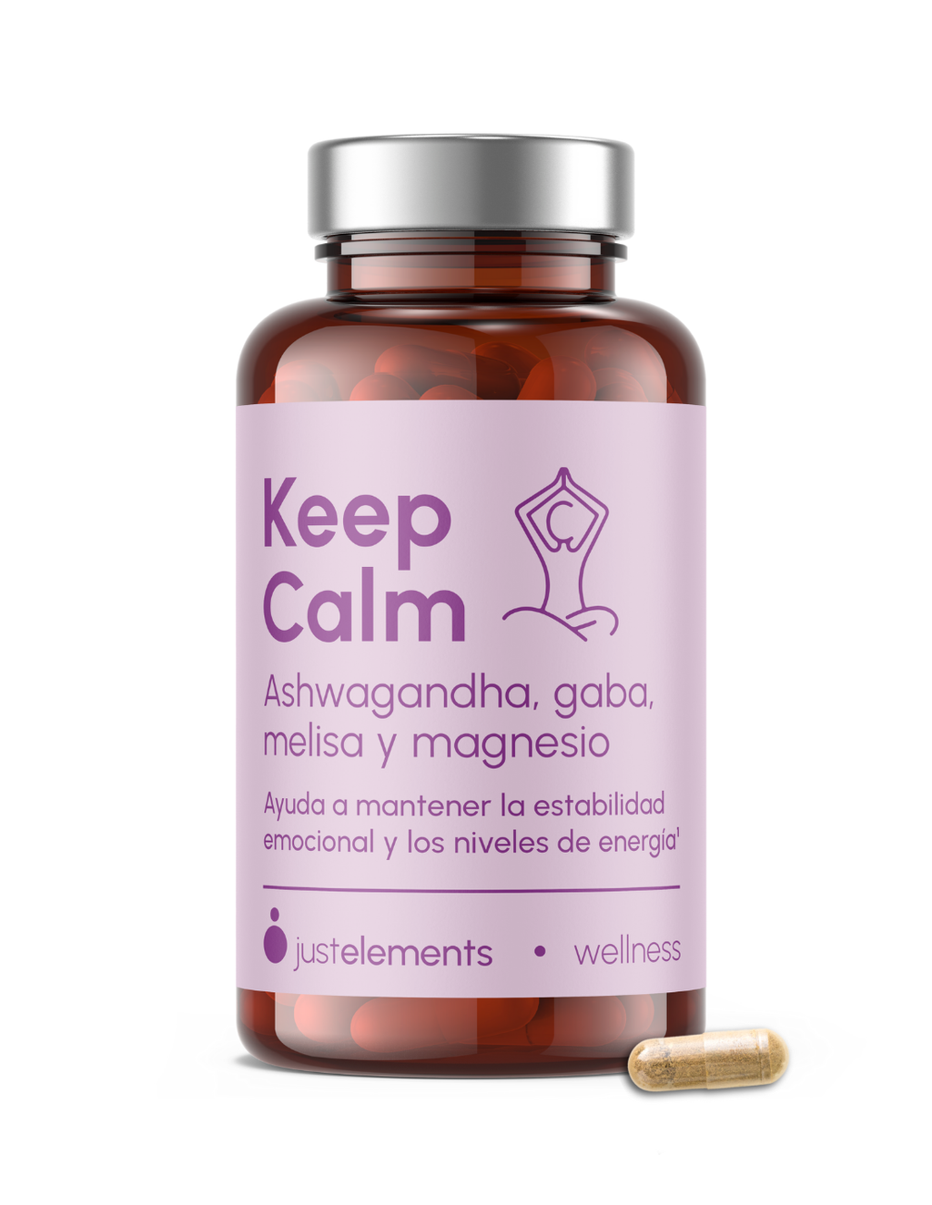Keep Calm - Ashwagandha + Magnesio, Melisa y Gaba