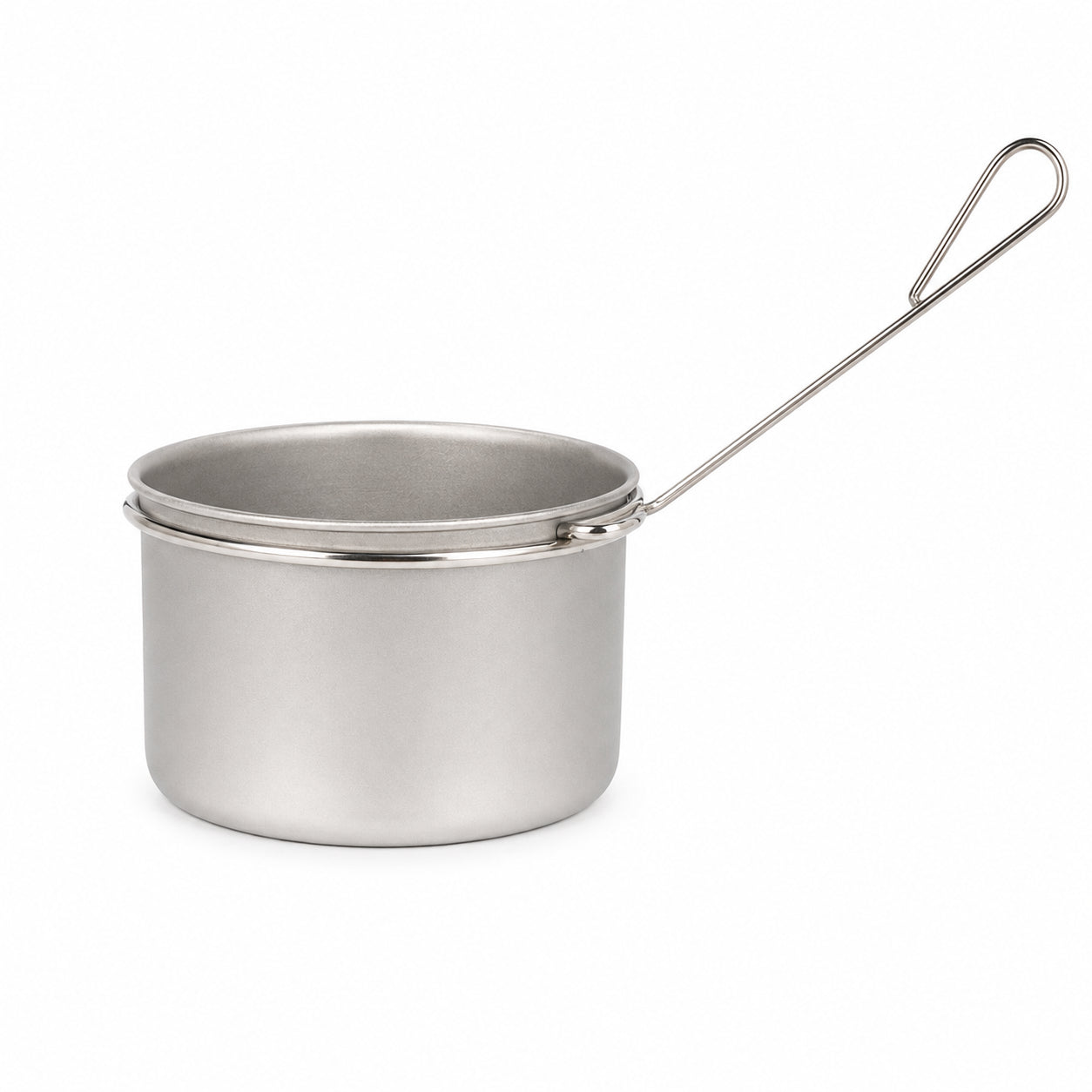 CAZOLETA FUSOR CERA 400 GRS.CON ASA METALICA