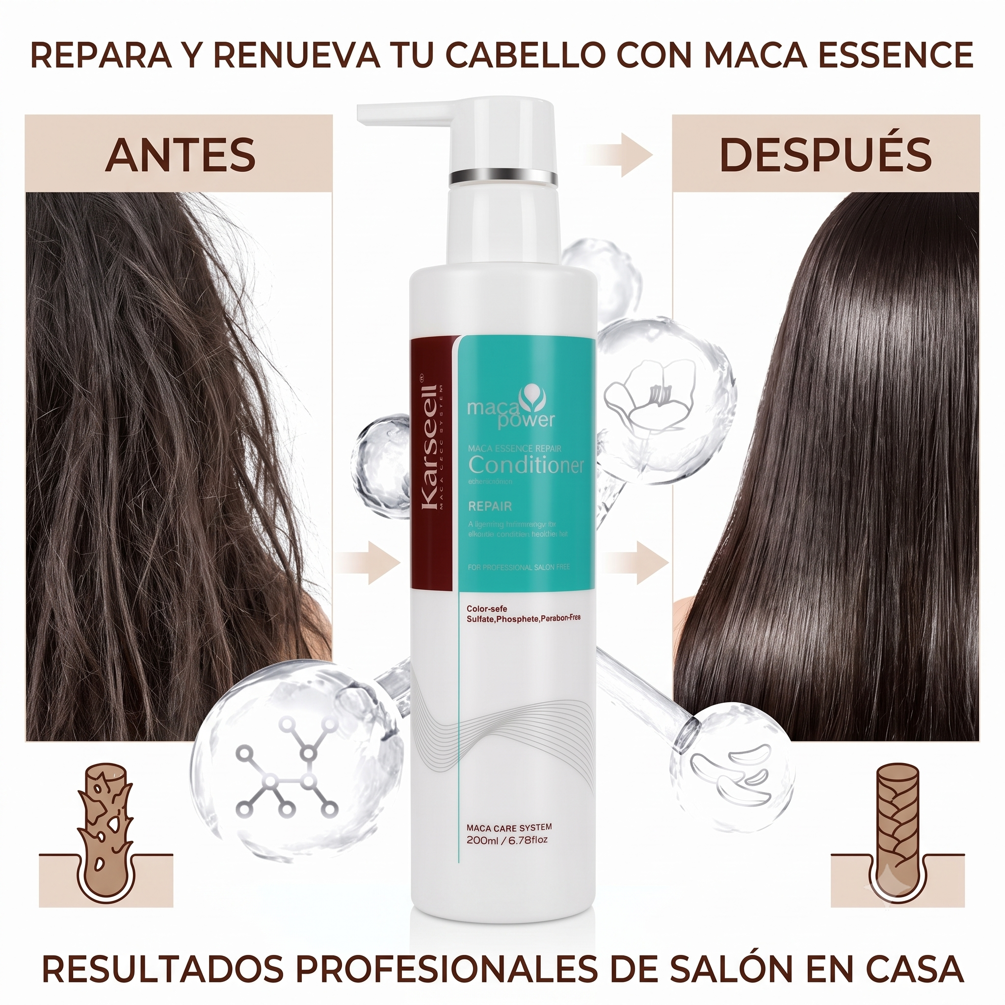 KARSEELL Acondicionador Reparador 200 ml