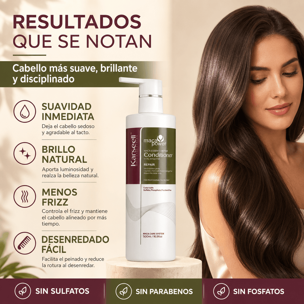KARSEELL Acondicionador Reparador Maca Essence 500 ml