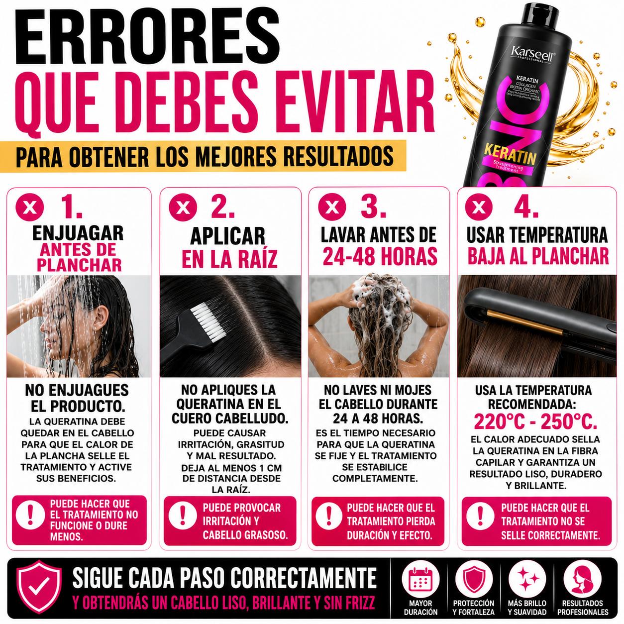KARSEELL Queratina Alisadora BNC Sin Formol 500 ml