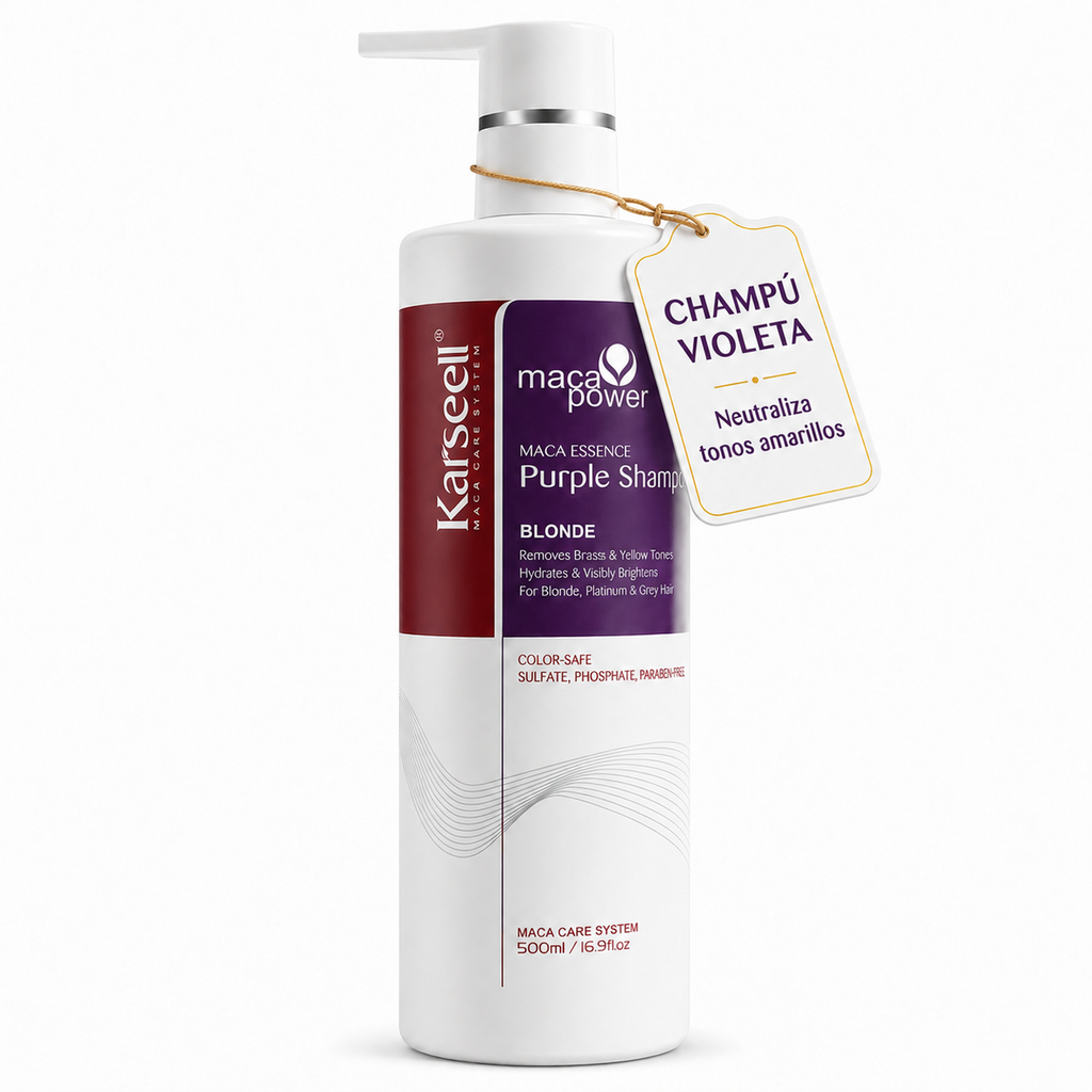 KARSEELL Champú Violeta Profesional Matizador 500 ml