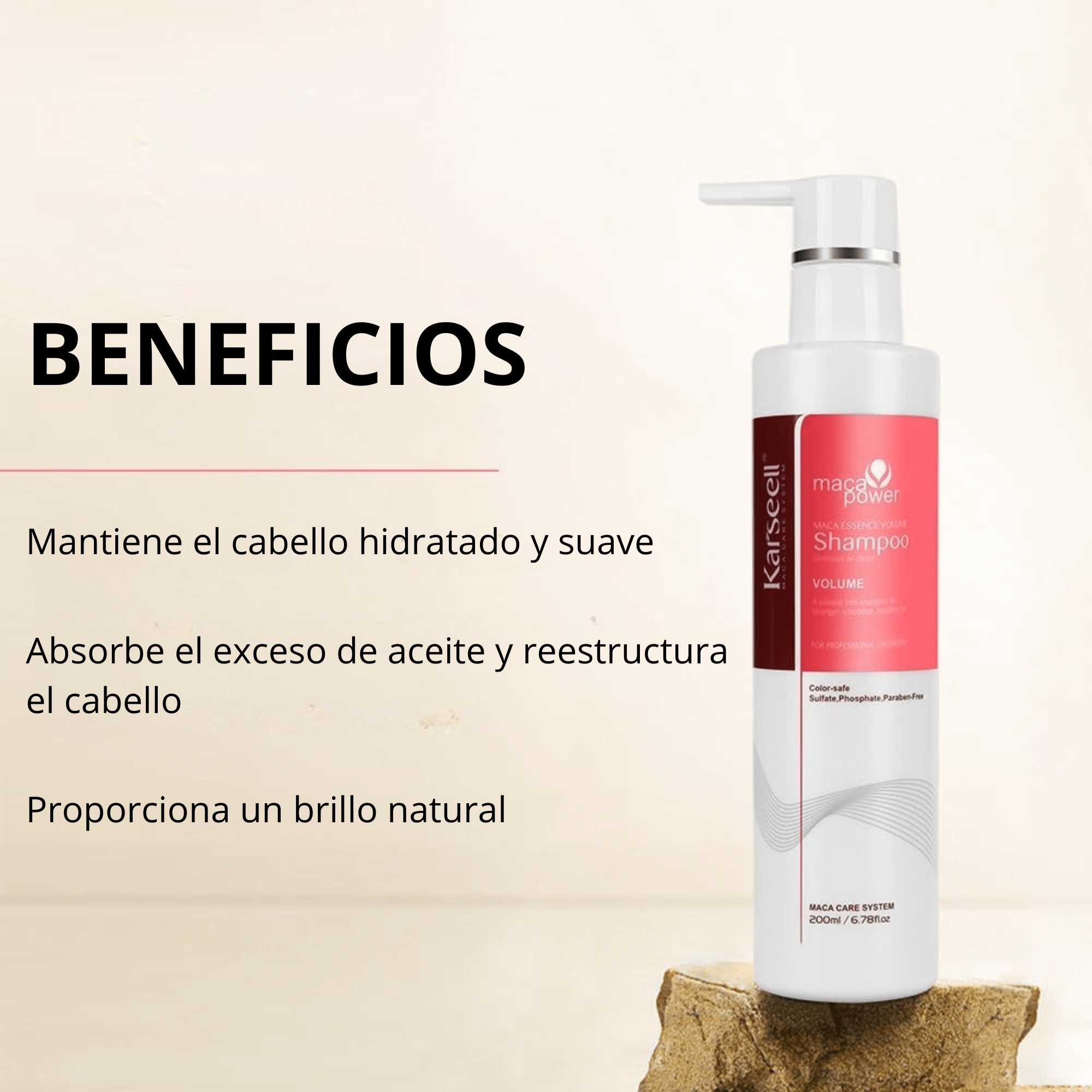 KARSEELL Champú Voluminizador 200 ml