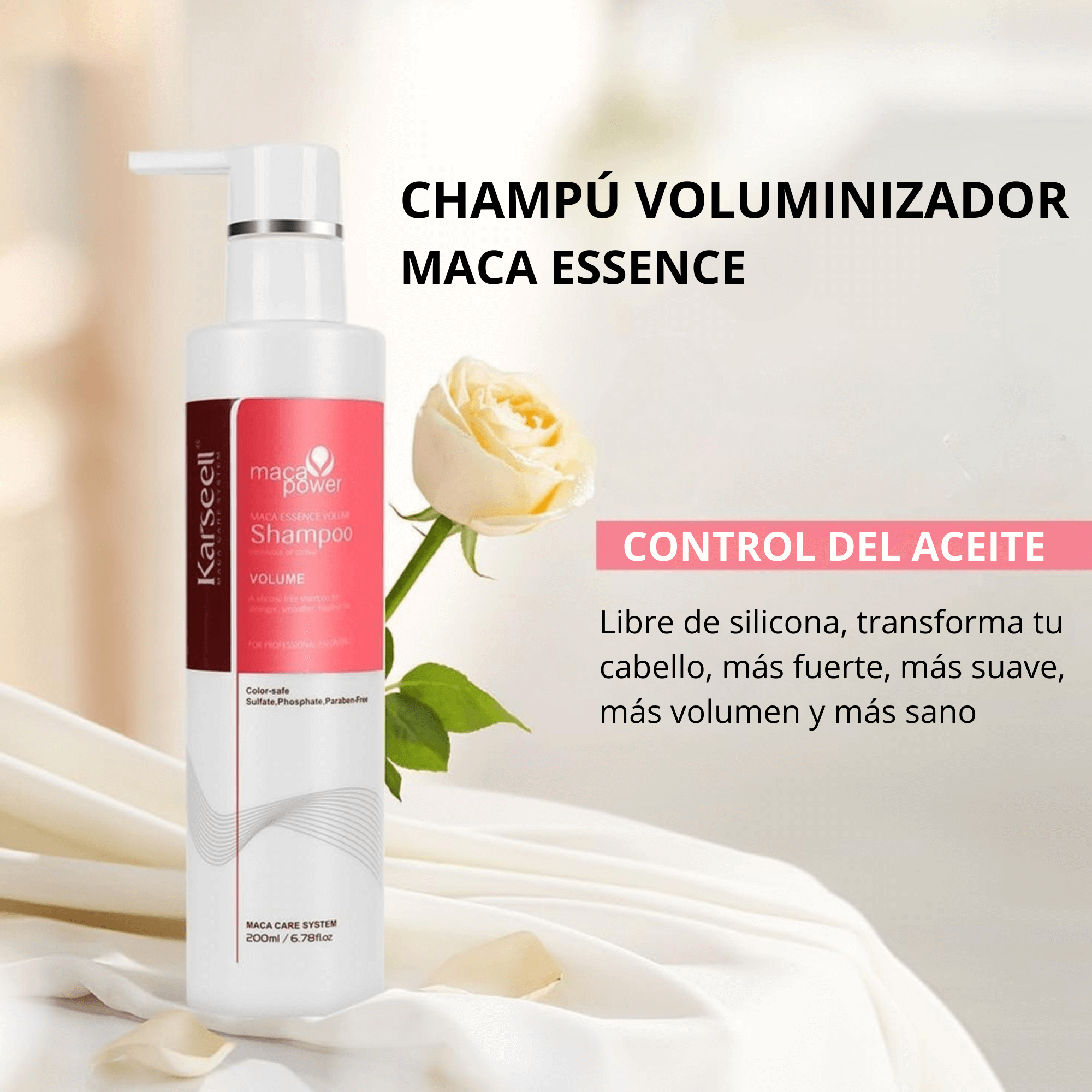 KARSEELL Champú Voluminizador 200 ml
