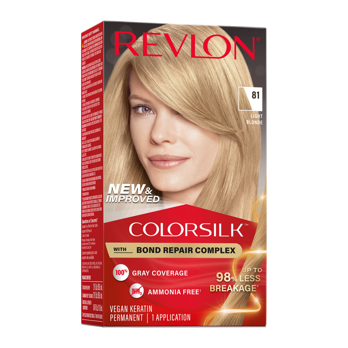 Revlon Colorsilk Tinte Sin Amoniaco - Rubio Claro (081)