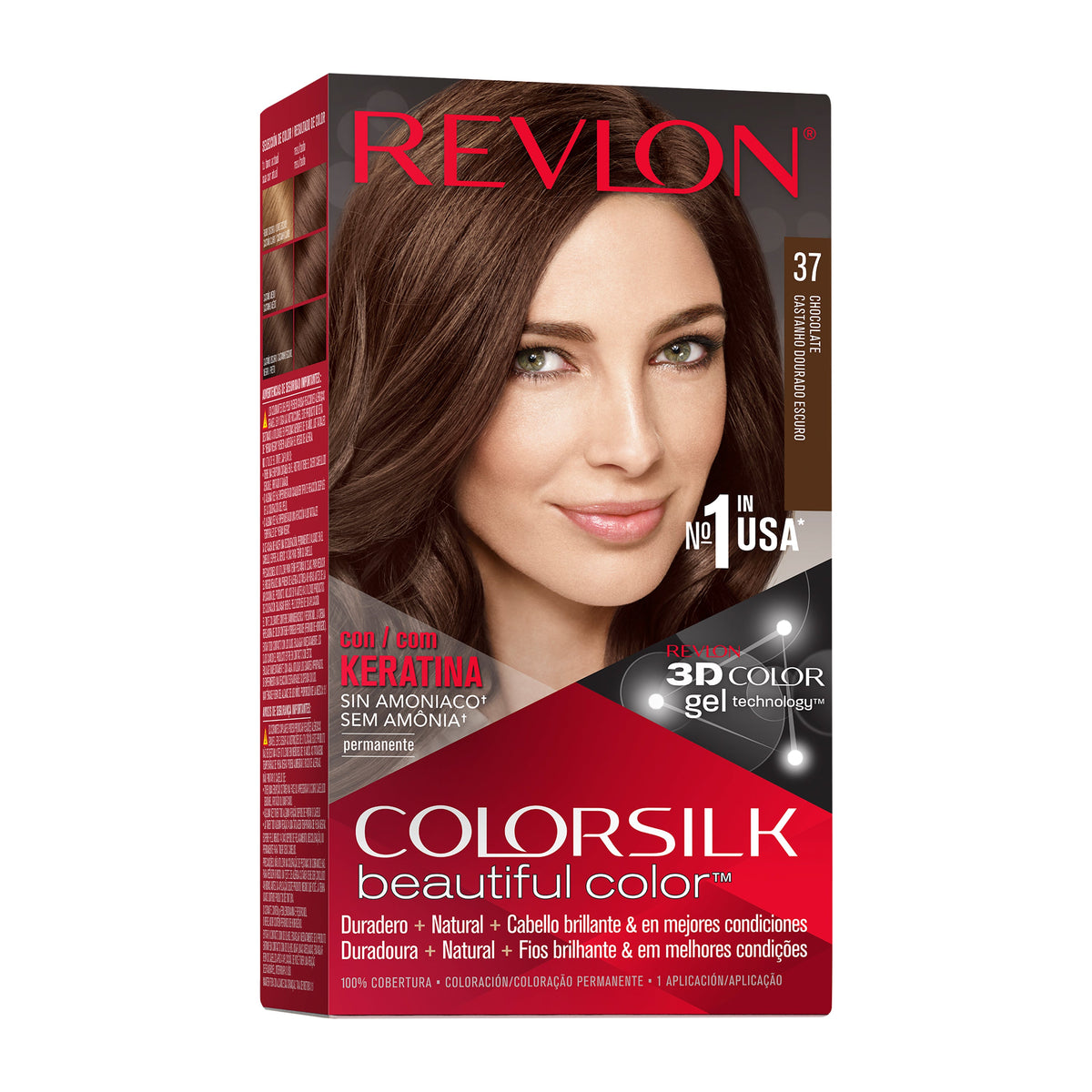 Revlon Colorsilk Tinte Sin Amoniaco - Chocolate (37)