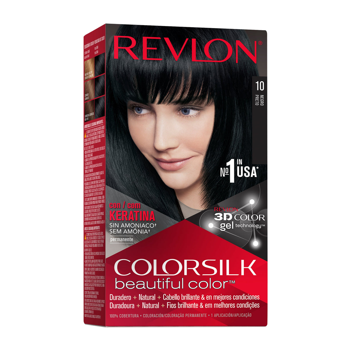 Revlon Colorsilk Tinte Sin Amoniaco - Negro (010)