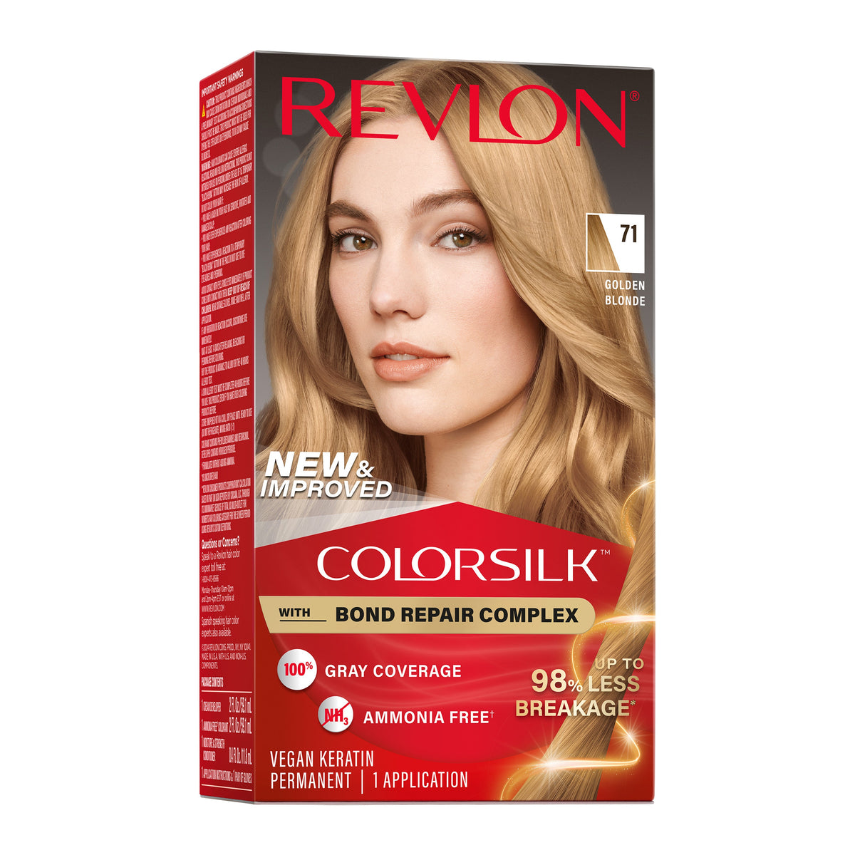 Revlon Colorsilk Tinte Sin Amoniaco - Rubio Dorado (071)