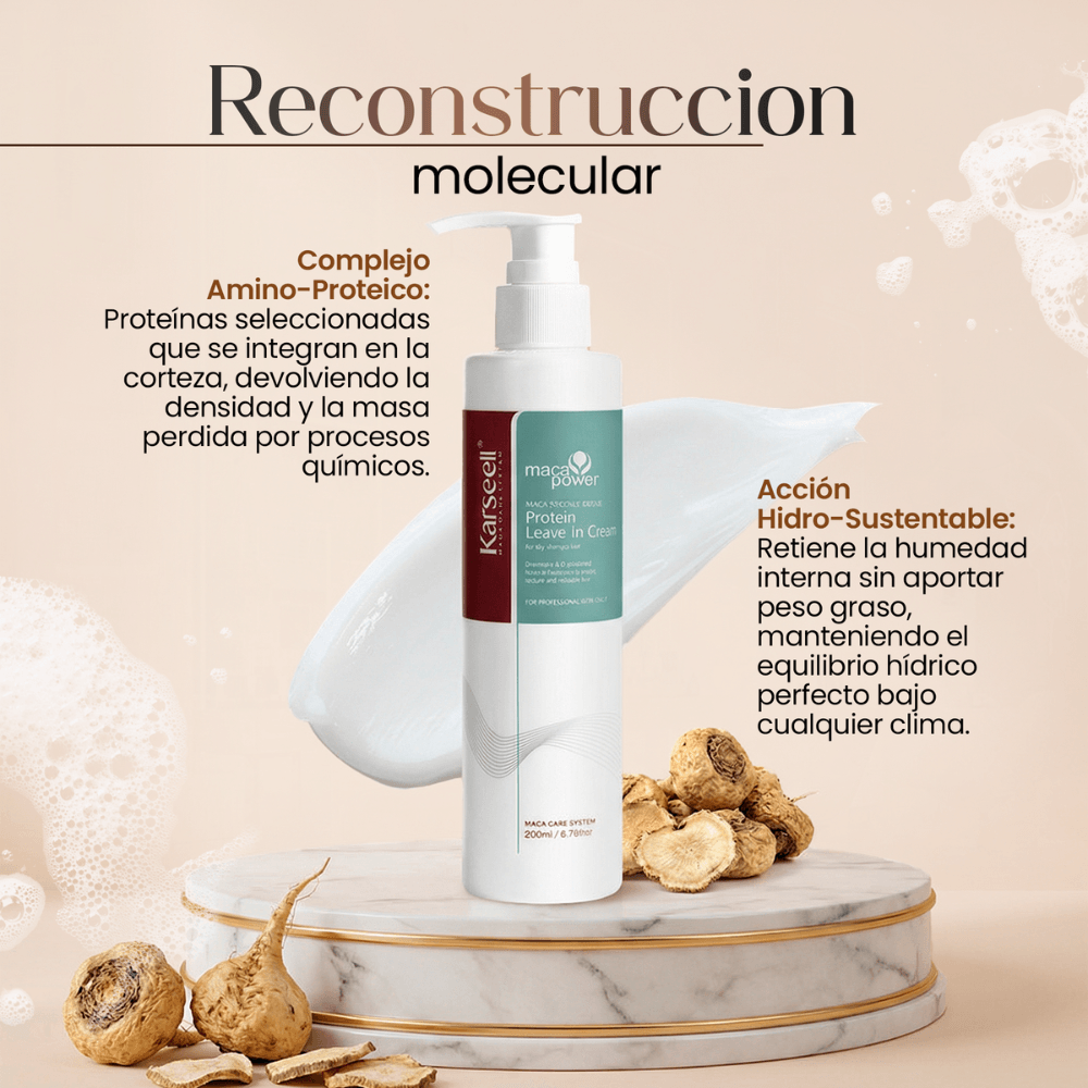 KARSEELL Crema de Proteínas Leave In Sin Aclarado 200 ml