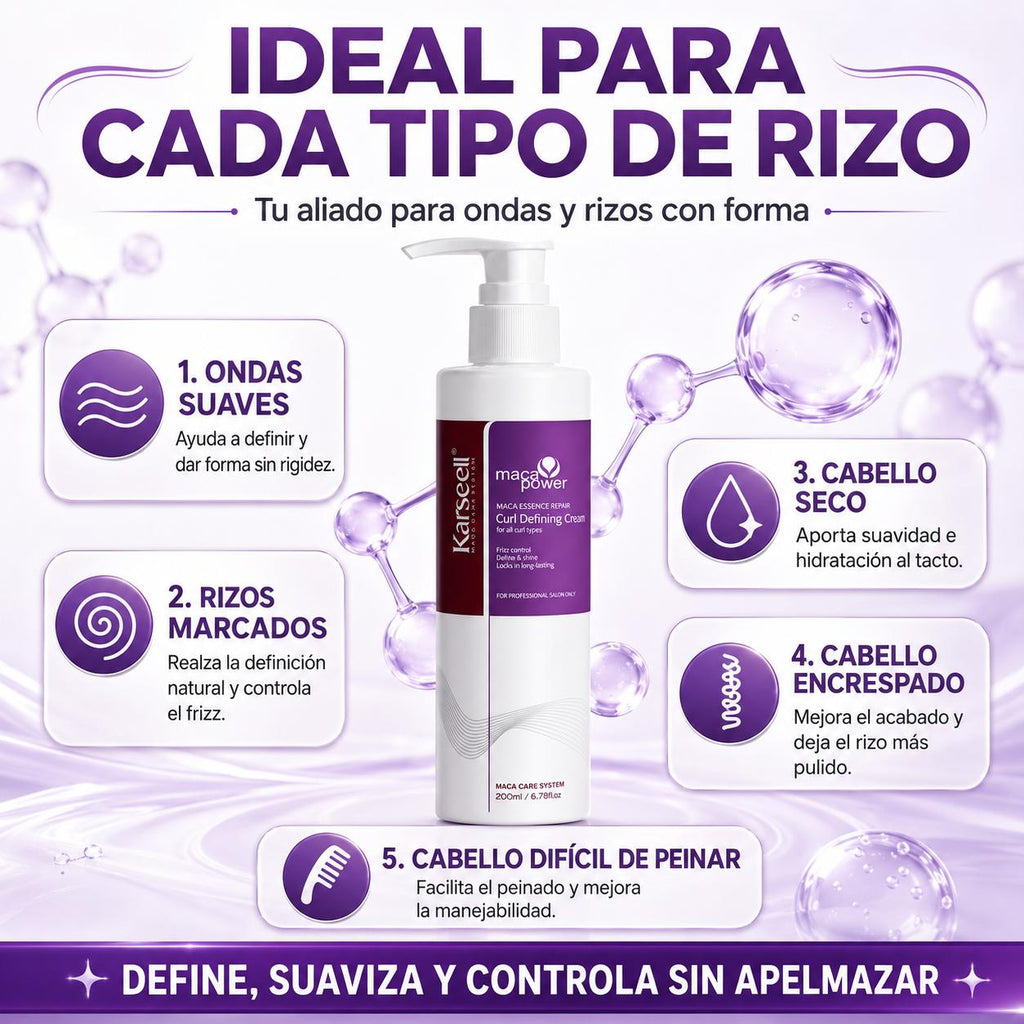KARSEELL Crema Definidora de Rizos 200 ml