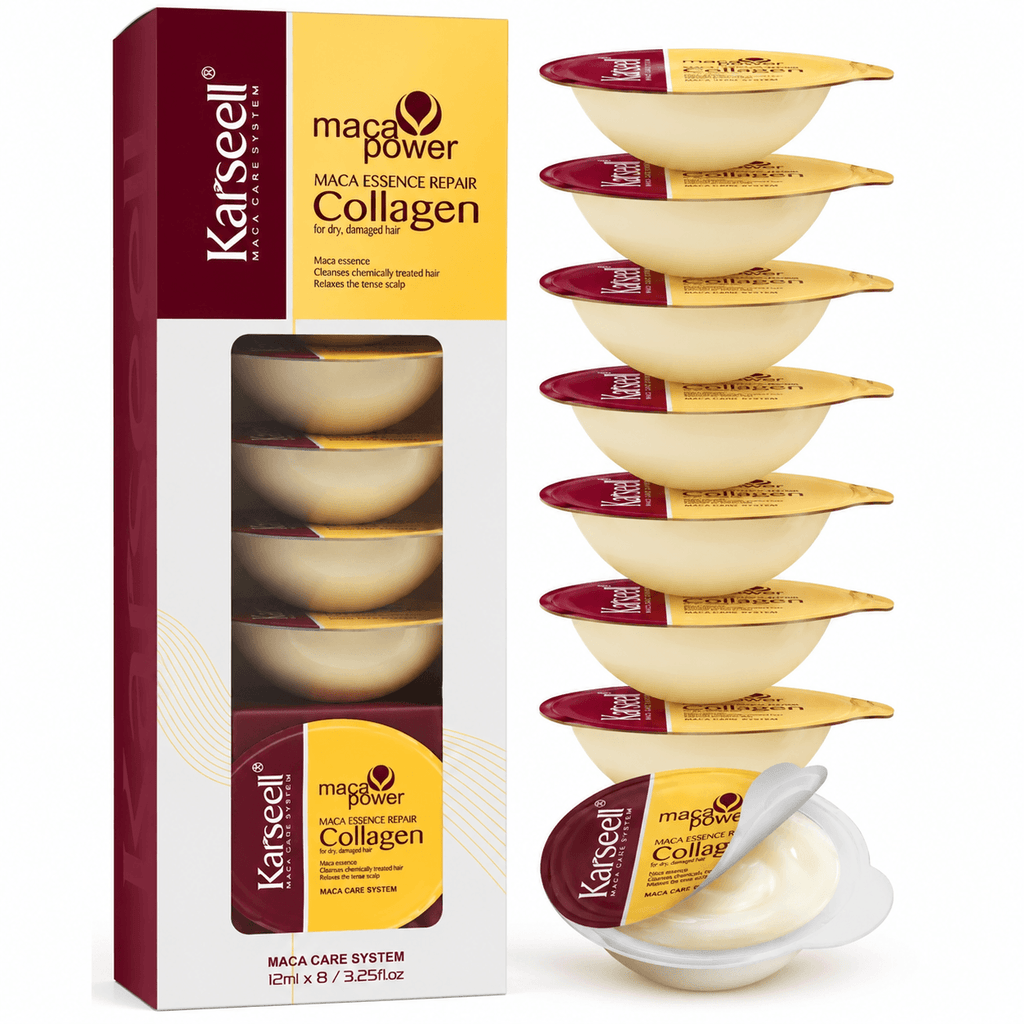 KARSEELL Mascarilla Capilar de Colágeno Monodosis 8X12 ml