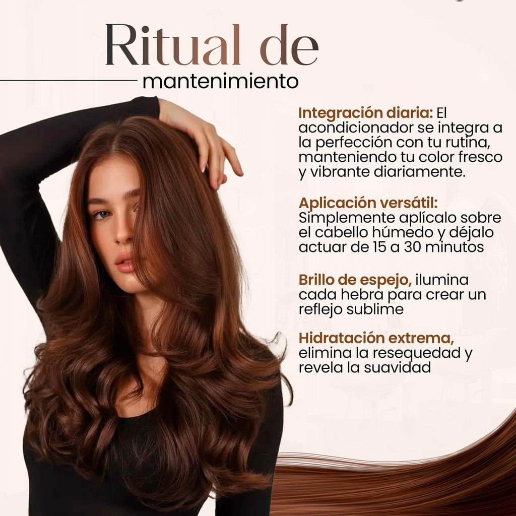 KARSEELL Mascarilla Capilar Pigmentante Marrón 500 ml