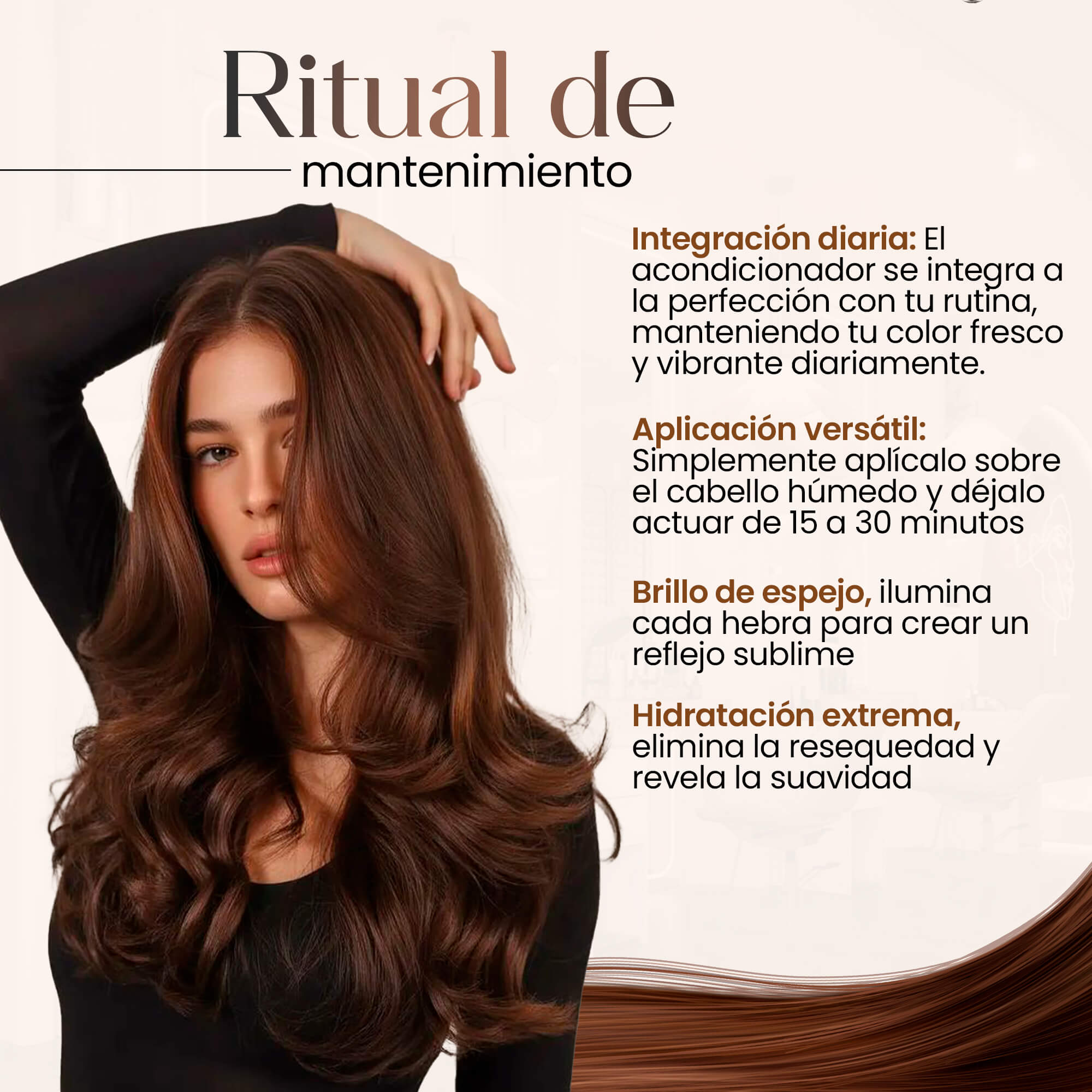 KARSEELL Mascarilla Capilar Pigmentante Marrón 500 ml