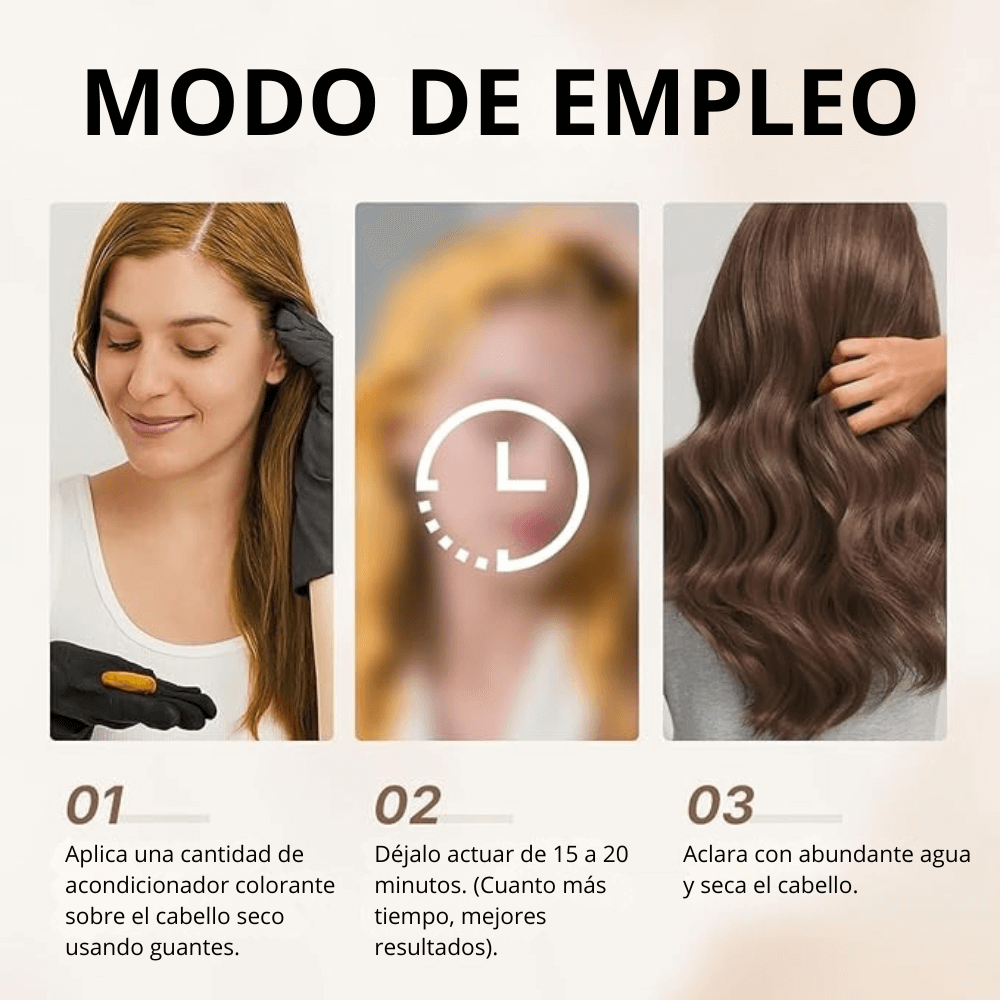 KARSEELL Mascarilla Capilar Pigmentante Marrón 500 ml