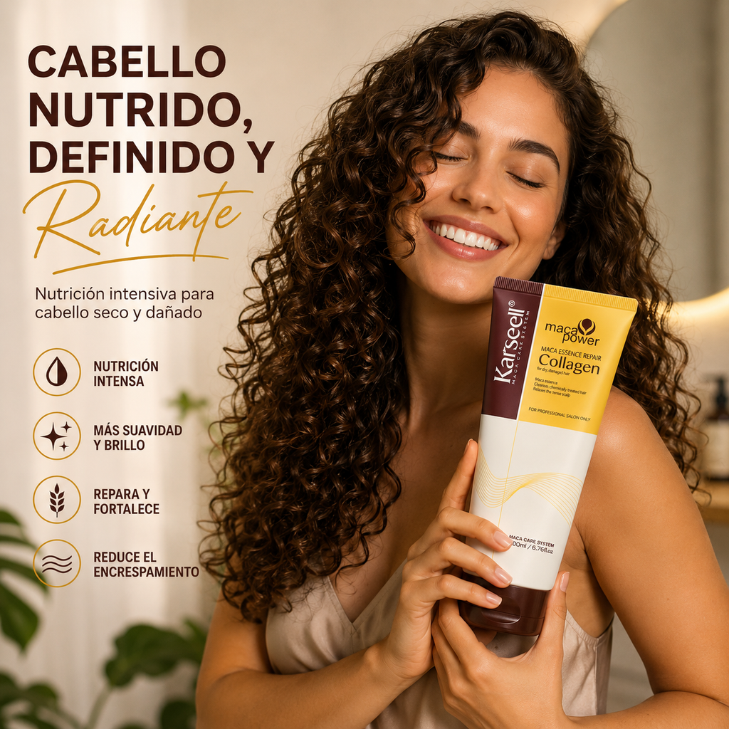 KARSEELL Mascarilla Capilar de Colágeno Formato Tubo 200 ml