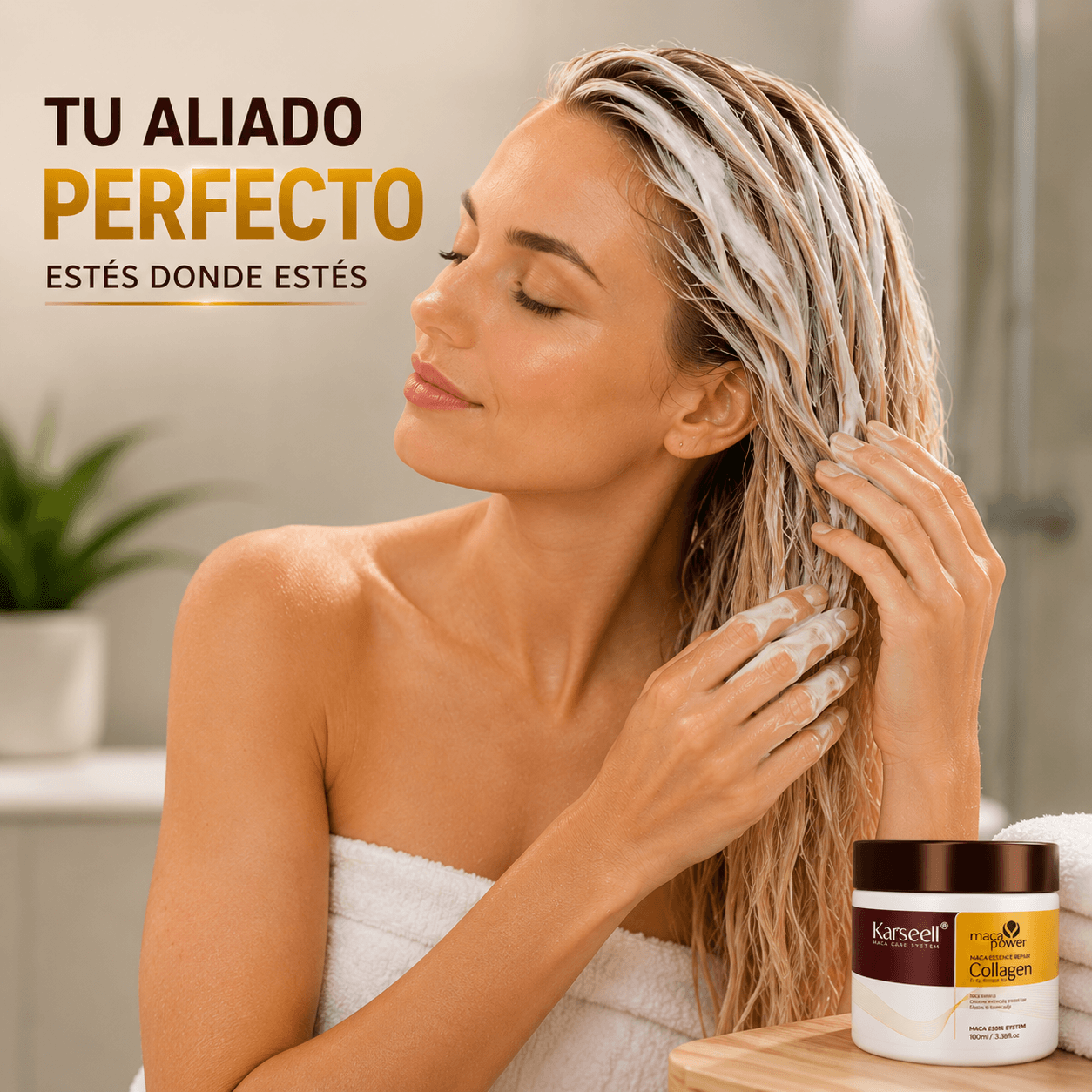 KARSEELL Mascarilla Capilar de Colágeno Formato Viaje 100 ml