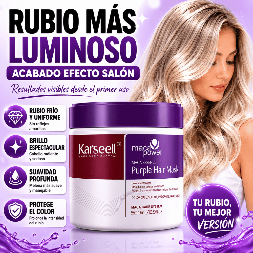 KARSEELL Mascarilla Violeta Matizadora 500 ml