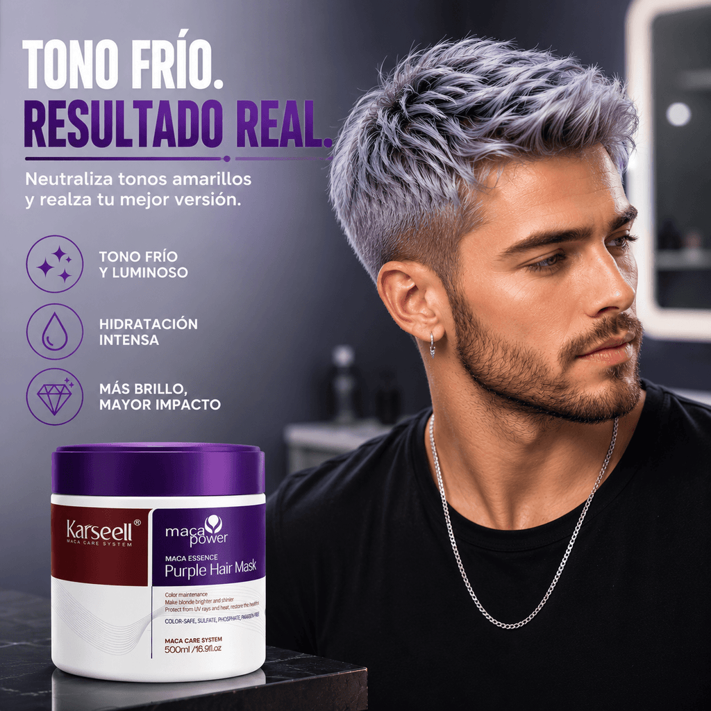 KARSEELL Mascarilla Violeta Matizadora 500 ml