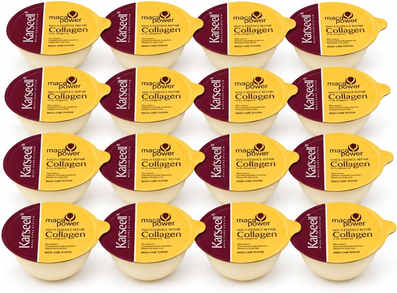 KARSEELL Pack 16 Mascarillas Colágeno Monodosis 16x12 ml