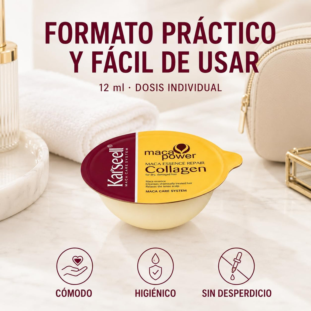 KARSEELL Pack 16 Mascarillas Colágeno Monodosis 16x12 ml