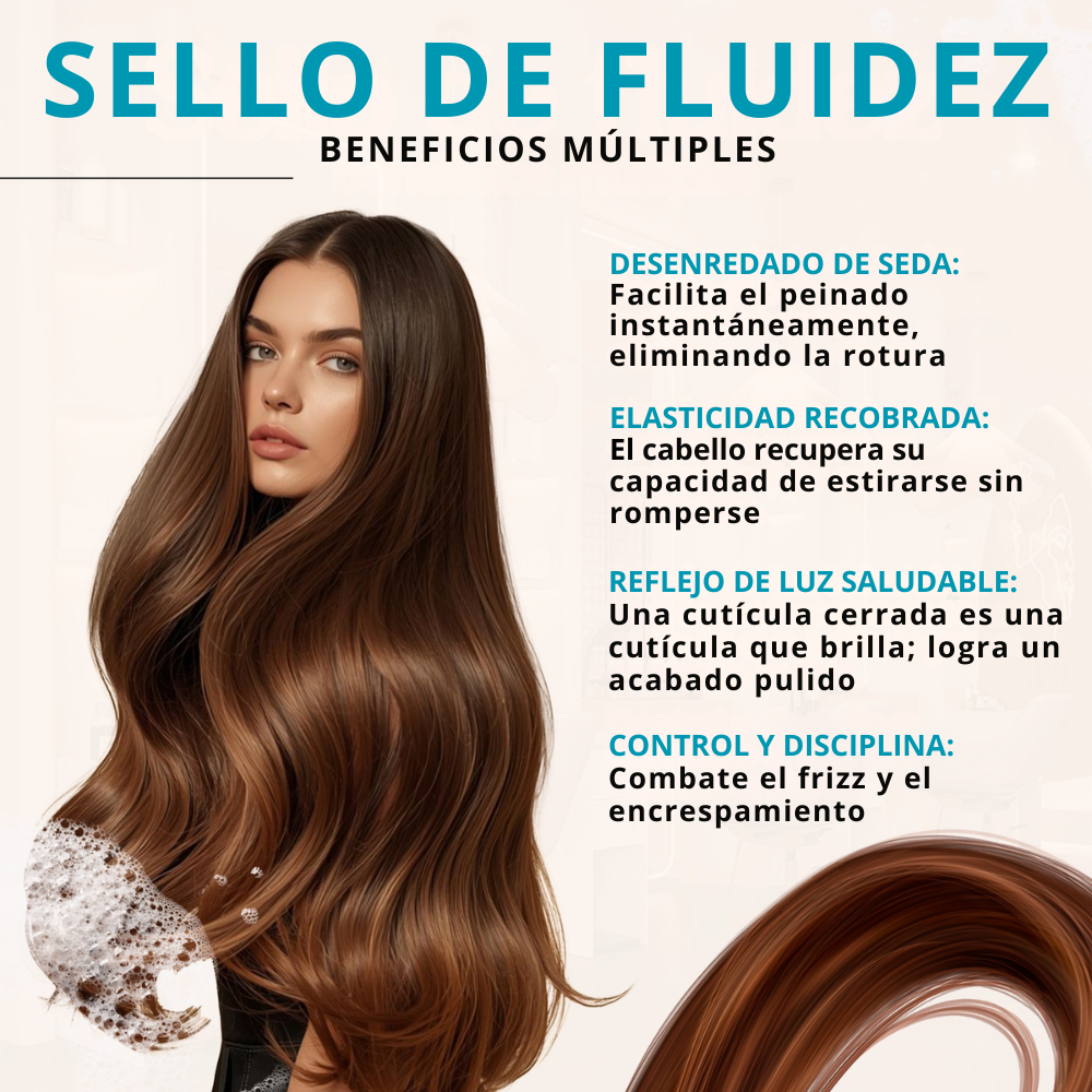 KARSEELL Pack Champú Voluminizador y Acondicionador Reparador 2x200 ml